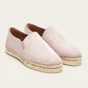 ‼️NEW Frye Isbel Iris Lilac Espadrille Flats Loafers Size 6.5